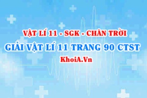 Giải Vật lí 11 trang 90 Chân trời Sáng tạo